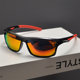 Driving square retro men's and women's colorful sunglasses