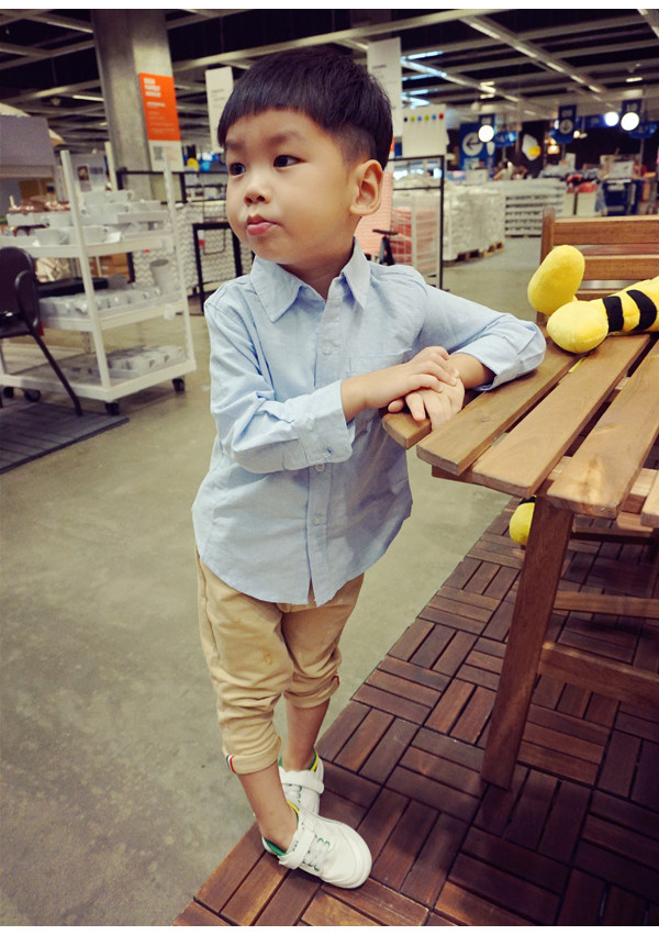 Chemise garcon à manche longue - Ref 2074133 Image 26