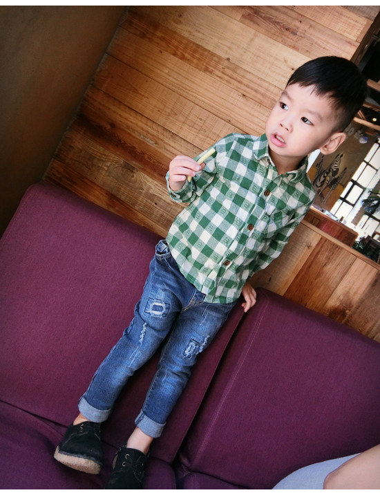 Chemise garcon à manche longue - Ref 2075485 Image 20