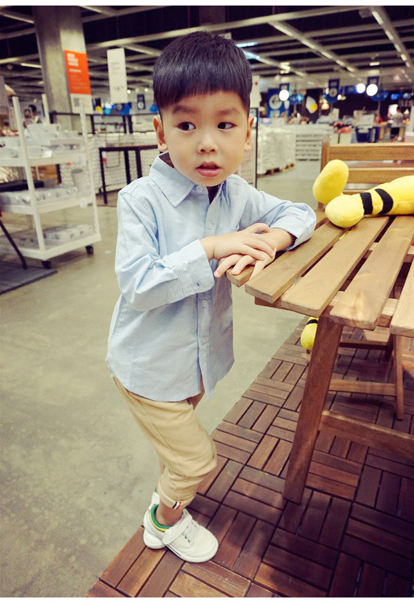 Chemise garcon à manche longue - Ref 2074133 Image 22