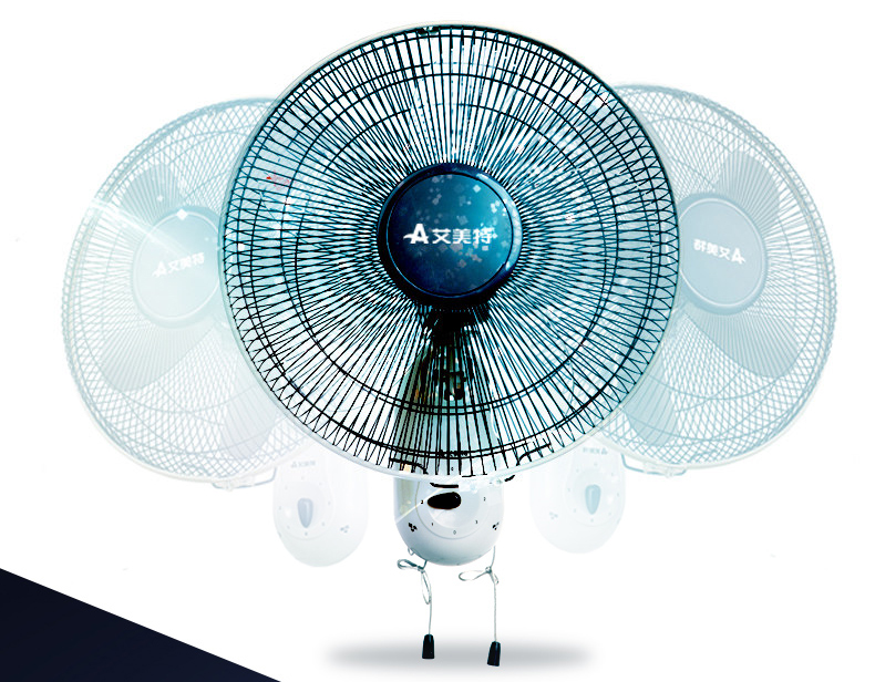 quạt đứng công nghiệp Emmett Quạt tường 16 inch nhà im lặng quạt trần tiết kiệm điện văn phòng ký túc xá nhà máy lắc đầu quạt cơ - Quạt điện