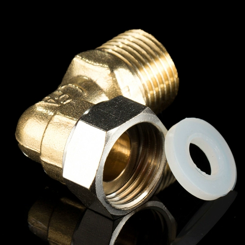 天一金牛 Полный медный водонагреватель небольшой живой соединение с наружной проволокой изогнутой водопроводной аксессуары. Разъем 4 балла сгущен