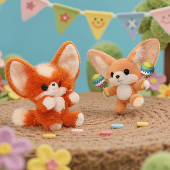 
Fire Rabbit Energy Doll Fox Plush Toy Doll Cute Doll Birthday Gift for Girlfriend Girls and Children