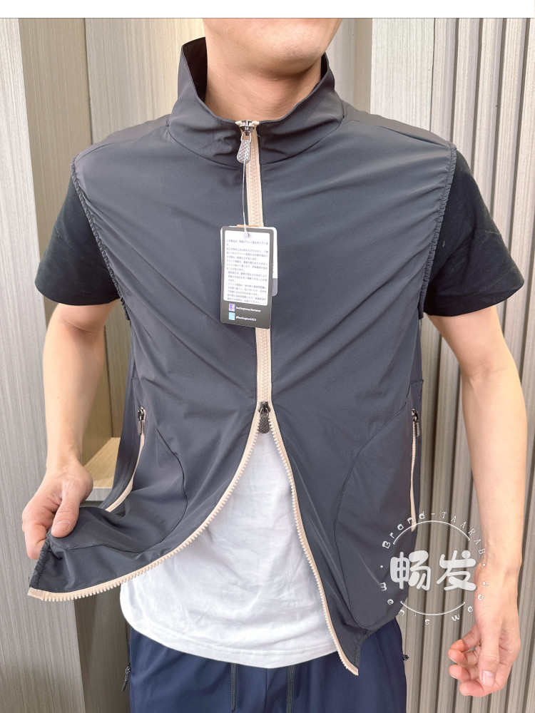 Жилеты 日系轻奢高端！户外机能马甲 夏季男士轻薄速干运动坎肩背心外套 Taarab