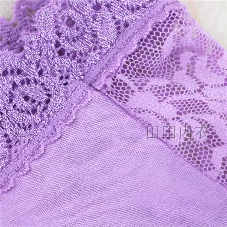 Đồ lót nữ chính hãng Caiti không có dấu vết gợi cảm lông trong suốt lưới ren vải cotton không phai quần lót nguyệt san