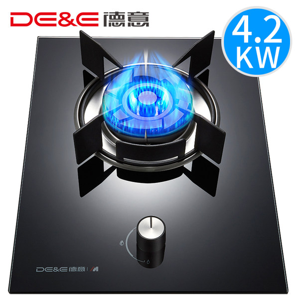 适合出租屋 DE＆E 德意 JZT-760D 台嵌两用 燃气灶单灶 ￥199包上门安装（￥299-100）京东￥299
