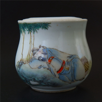 Smells = Orioles 567 New powder Pink Too White Drunk Character High Servat Wineware Literati Porcelain ceramic