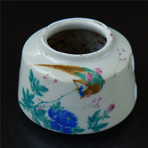 Green=stream flower and bird pot to change the pot