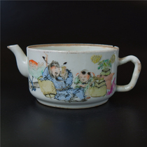 Wind = starting from the famous Ma Qingyun Shallow Magenta character High Shikjug porcelain Porcelain Art Collection of the Porcelain Art Collection