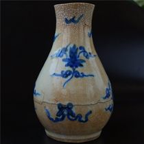 Micro = Yuqing vase porcelain ceramic literati porcelain art collection