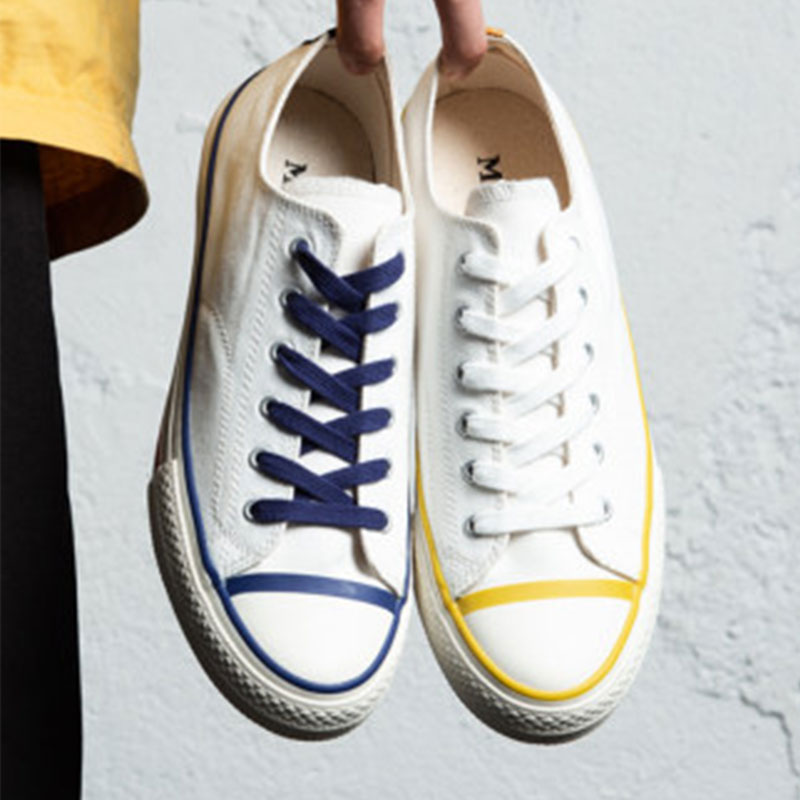 2020 New Spring Han Edition trend men's shoes hundred and casual canvas shoes low - gang tide shoes