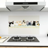 Мультяшная наклейка, термостойкая самоклеющаяся плита, водонепроницаемые самоклеющиеся обои на стену, увеличенная толщина