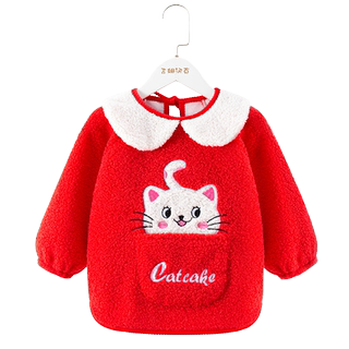 Autumn and winter baby coveralls thickened teddy velvet