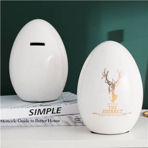 Hot pins 2022 New ceramics just don't come in creative deposit boxes Cartoon Coin Children Deposit Money Pot High Face Value