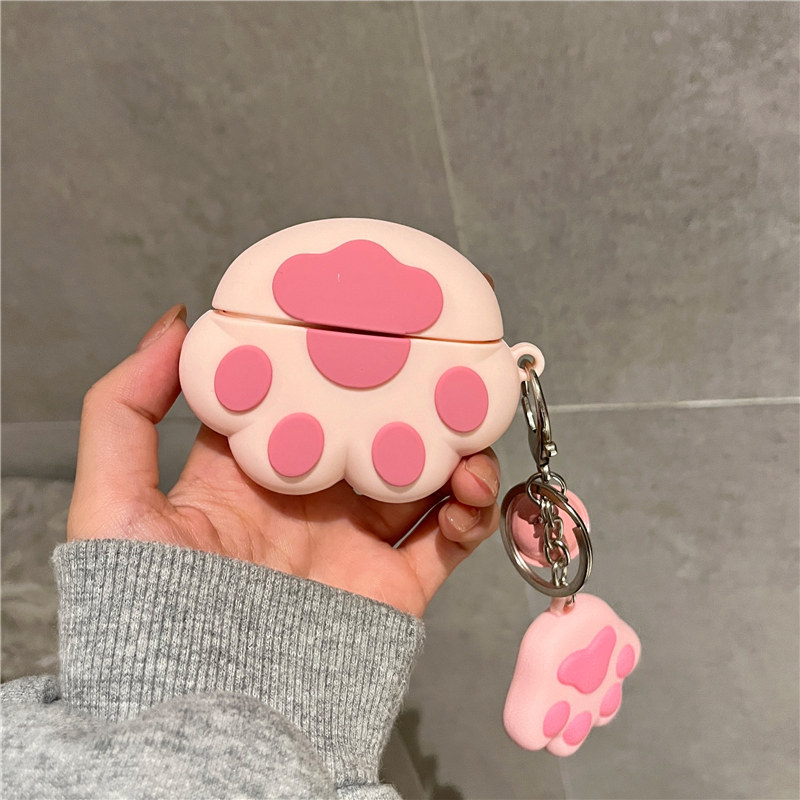 Cat claws in wind suitable for air pods protective shell airpodspro soft suit airpod2 Apple Bluetooth headset Airpods 3 generation airports can be