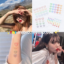 (Pat 2 paid 1) Elegant Tattoo stickers net red personality Cute Trampoline disposable tattooed stickers female