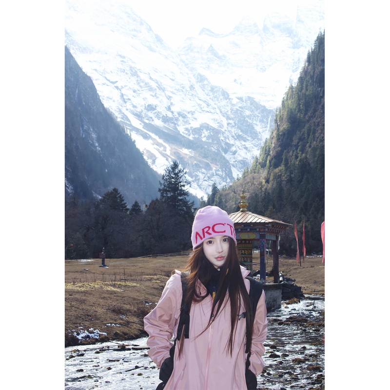 American Retro Style Chestnut Pink Windbreaker Jacket for Women 2026 Spring and Autumn New Windproof Waterproof Hardshell Hiking Jacket American Retro Style Chestnut Pink Windbreaker Jacket for Women 2026 Spring and Autumn New Windproof Waterproof Hardshell Hiking Jacket