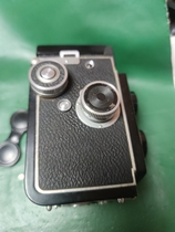 Top view view of good quality LAURELFELX 120 twin reflex dual lens film camera