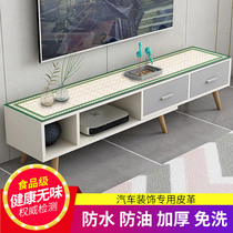 TV cabinet table mat waterproof and oil-proof tablecloth tablecloth light luxury modern simple shoe cabinet mat countertop