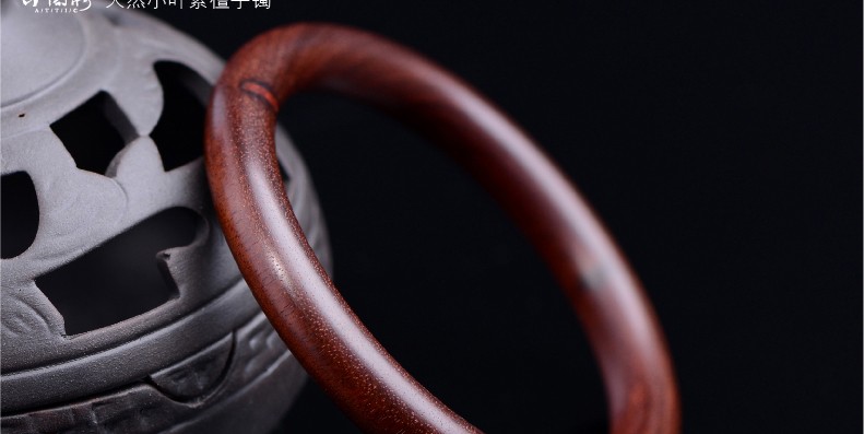 Ấn độ Zambia tờ rơi rosewood bracelet bracelet bracelet vật liệu cũ hạt nữ mô hình máu sandal ngôi sao vàng gỗ