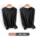 DF [Warong -Free Fluffy Women's Top] Black+Black [2 штуки]