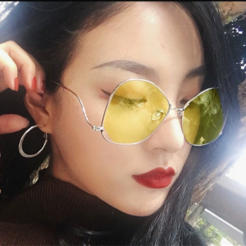 Модные ретро брендовые солнцезащитные очки, по фигуре, 2022