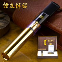 Big boat pure copper filter cigarette holder Seven-weight filter thickness dual-purpose permanent circulation cigarette cigarette cigarette friend partner Cigarette Man