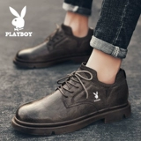 Playboy, зимняя обувь, мужской универсальный пиджак классического кроя в английском стиле для отдыха для кожаной обуви, 2020, из натуральной кожи