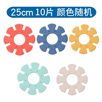 Большой, 25см, со снежинками, 10 штук