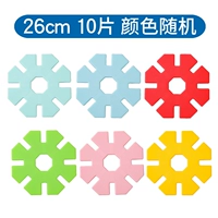 Большой, 26см, со снежинками, 10 штук