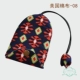 Handmade vải cotton Mỹ khóa túi kéo loại phụ nữ túi chìa khóa xe điều khiển từ xa bảo vệ chìa khóa tùy chỉnh