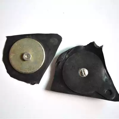 Iron hand rocker hand pressure universal well pump accessories Black leather bowl mat rubber water ban sheet bottom door