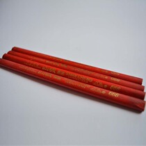 Mountain City Card Woodworking Pencil Woodworking Pen Large Red Black Core Pencil Mark Pen Woodworking Electrical Engineering Special