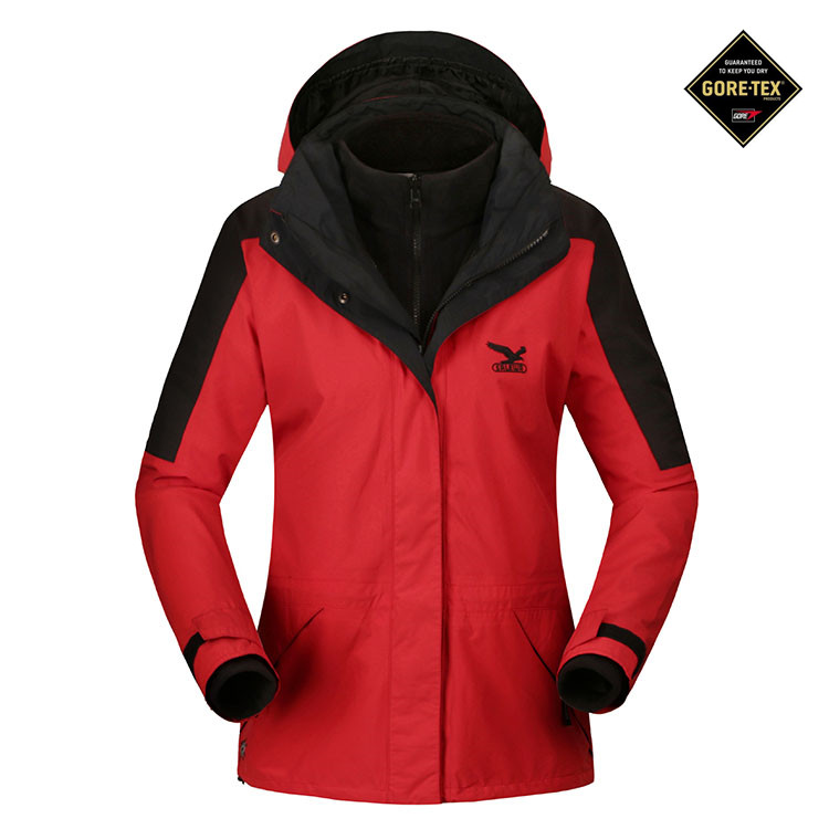 Special cabinet special price salewa chalehwa GORETEX women's three-in-one submachine clothing autumn and winter windproof and breathable 6402 #