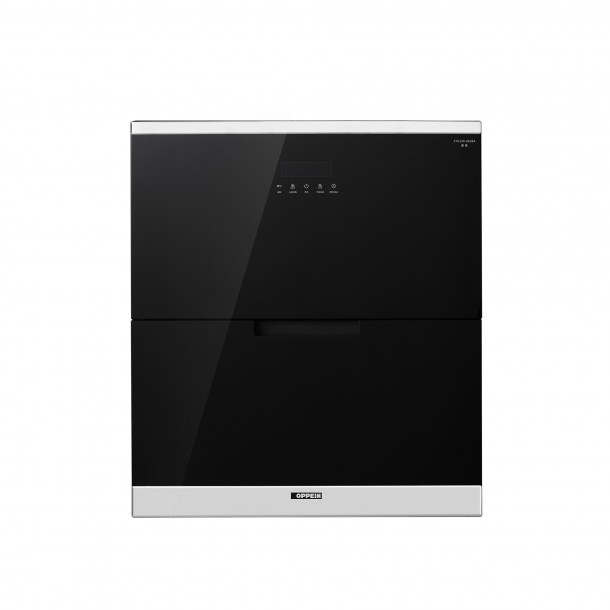 The Euro-platinum Li tempered glass double-temperature disinfection cabinet orders gold