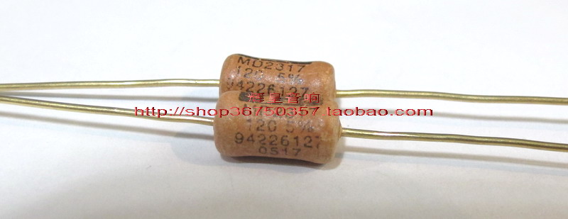 CADDOCK MD2317 120R 5W Brand new gold feet 80 yuan only