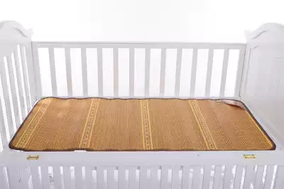 Summer baby mat kindergarten special nap double-sided bamboo mat Children Baby basket cart cool mat