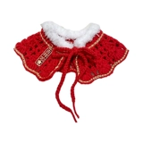 Праздничнный трикотажный шарф, нагрудник, накидка, подарок на день рождения