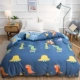 Chăn bìa một mảnh 150x200x230 bông kép 1,8x2,0m bông hoa 1,5m trẻ em chăn đơn bìa - Quilt Covers