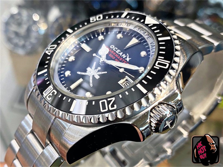 OceanX Damascus Steel Middle East Bronze 500m Water Ghost Automatic