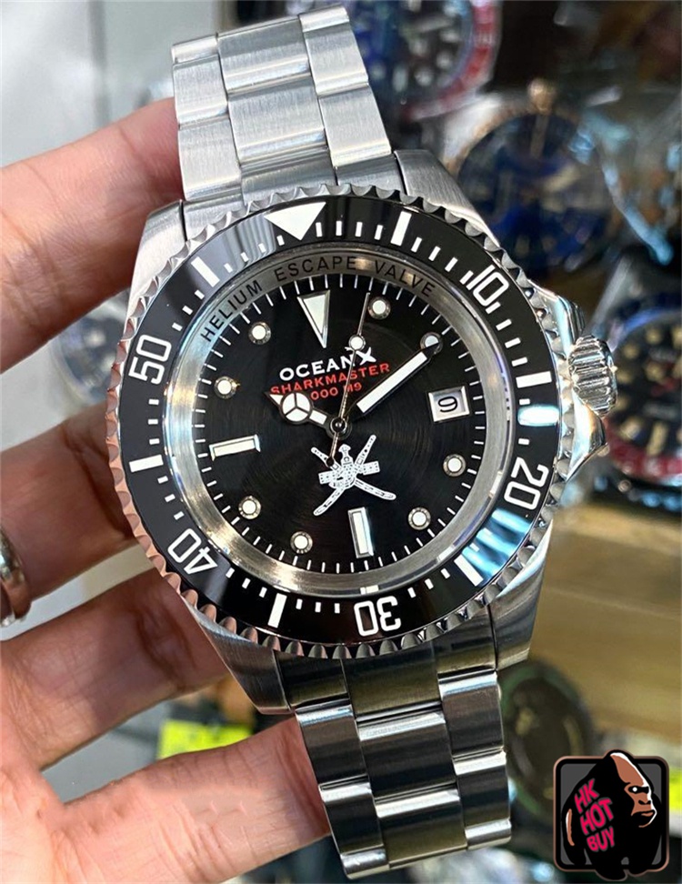 OceanX Damascus Steel Middle East Bronze 500m Water Ghost Automatic