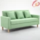 2 người sofa căn hộ nhỏ căn hộ hai mặt tiền cho thuê nhà tiếp tân giá rẻ cửa hàng cử nhân chung cư ghế vải - Ghế sô pha