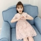 Váy cô gái mùa hè 2020 phong cách mới Hàn Quốc cô gái phương tây váy ren mùa hè quần áo trẻ em trẻ em váy công chúa - Khác