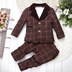 Chàng trai ăn mặc phù hợp với British Gió trai Showwear Kids 2019 mới dày cộng nhung trẻ em phù hợp với quy định. 