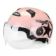 Mũ bảo hiểm nửa đầu nam xe máy mùa hè mùa xuân lái xe thiết bị bảo vệ mũ che mặt che mặt cưỡi trên đầu 2020 - Xe máy Rider thiết bị