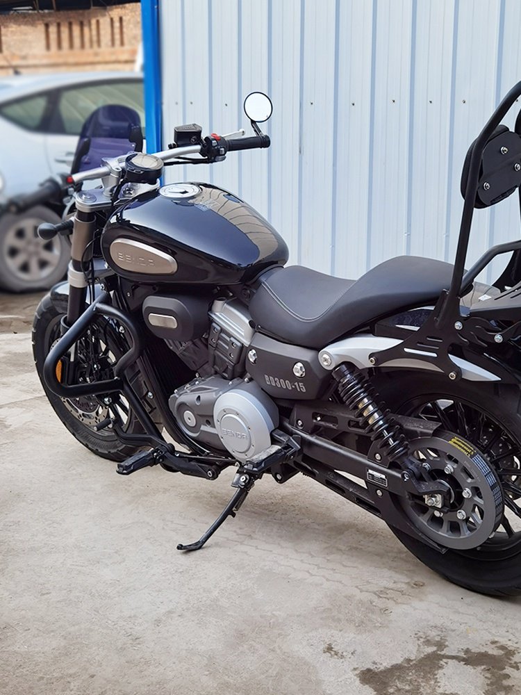 Suitable for Benda Jinjila 300 modified bumper BD300-15 motorcycle accessories anti-fall front guard bar