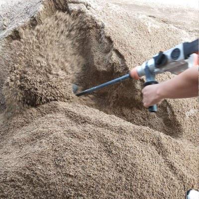 Bricklayer and masonry ash mixing rod head rhinestone electric hammer electric tool cement soil ash mixing spiral leaf ash mixing drill bit