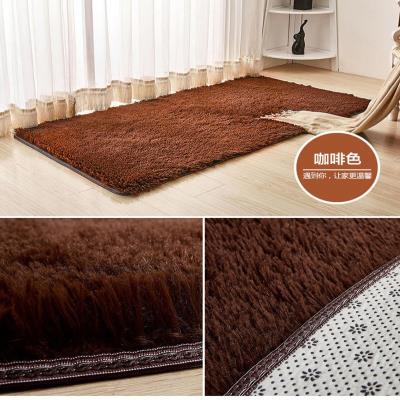 Bedside carpet small bedroom living room coffee table mat white plush window carpet clothing store decoration blanket