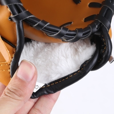 Thanh niên Thể thao Lớp học Bóng chày Găng tay Trẻ em Người lớn Đánh bóng Catcher Catcher Sinh viên Bóng chày Thiết bị bình bóng mềm - Bóng chày