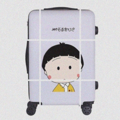 Luggage travel password trolley box universal wheel ນັກຮຽນຊາຍແລະຍິງຫນ້າຮັກສະບັບພາສາເກົາຫຼີຂະຫນາດນ້ອຍກາຕູນສົດ 24 ນິ້ວ 20